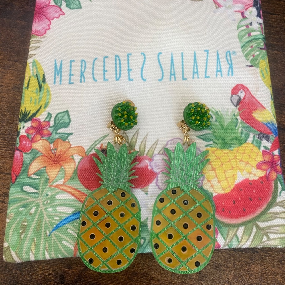 Mercedes Salazar Piña Clip-On Earrings